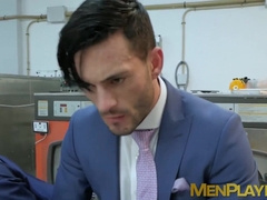 Classy man has his dick slobbered on before being bent over