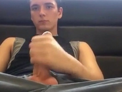Sweet Boy Wank His Dick 10