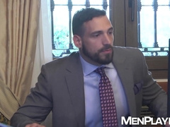 Muscular Darius Ferdynand is savagely anal drilled by Enzo Rimenez