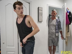 President Oaks fucks two twinks, Landon Matthews and Alex Meyer