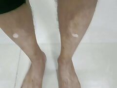 Indian horny boy Bare Feet