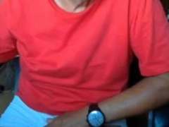 Daddy Hunk Jerks Off on Webcam