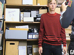 petite shoplifter punished for stealing with raunchy no condom