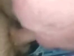 Shaven Granddad Throating Dinky & Slurping Jizm