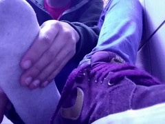 Young feet, gay foot, youngster