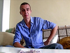 Money-hungry gay hunk getting ass-blasted in a POV vid