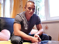 Money-hungry and desperate hottie takes a facial here