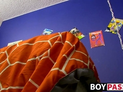 Thin fellow with XXL prick milks with a freaky intercourse plaything