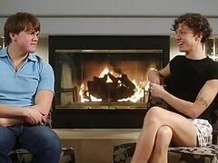 Pretty Lad Destroying His FemB0y's Hole