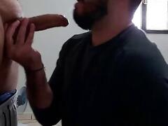 gay cum eat