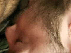 Gargled a phat black anon manhood whilst cruiding in the public toilets