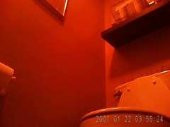 Caught dressed in wifes underpants and fapping off