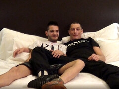 Massimo and Fabien Footeux want  foot worship and anal