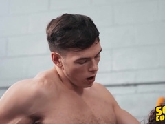 Athletic Clark Reid, Danny Fantasy & Daniel Turn Their Workout Into A Wild