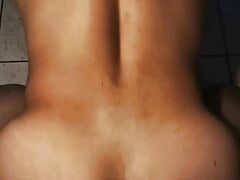 POV Fucking a sexy submissive latino in doggystyle