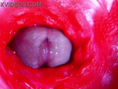 Extraordinary close-up ASMR head inwards raw twat