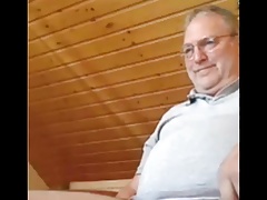 grandpa cum on cam