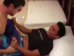 Charming Jap twink enjoys in anal sex with a horny Step daddy