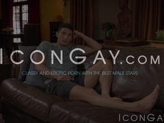 Nick Fitt seduces his stepbrother Jim Fit into a raw ass fucking