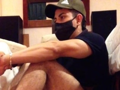 Sloppy jizm by sizzling mexican stud, internal cumshot internal cumshot bro