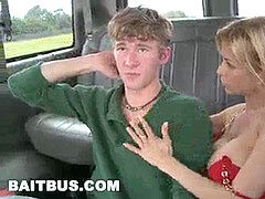 BAIT BUS - young Randall Oreilly Tricked Into Having homo fuckfest With Cole Brooks