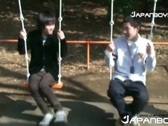 Lusty Homosexual Yuki Blows And Jacks Off Harukis Pulsating Trunk