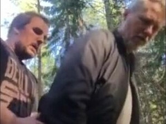 Bareback Adventure with a Stranger Bear Outdoors