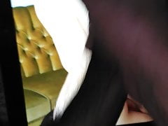 Desi bitch jizzed  and covered in cumshots on demand