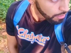 Outdoor cock, public cruising, get caught