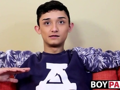 Indian dude Casey Xander enjoys his solo session time