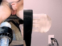 Gay fleshlight, gay masturbation, solo male