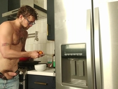 Jay Austin Tongues Jism in his Cereal