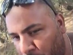 Bear sucking and eating 13