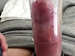 Pumped up cock