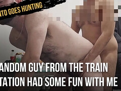 Random guy from the train station had some fun with me