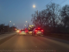 A gorgeous passerby was plowed in the donk without a condom, a molten romp cruise!