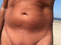 Ultimateslut JIZZ FLOW ON THE BEACH