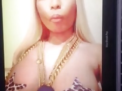 Nicki Minaj Cumm Tribute