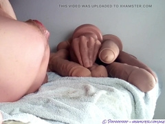 Lampwick XXXL - Hankeys - deep screw in my mischievous brown-eye - harsh rectal ravage - Blossom & Rosebutt