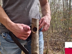 Grind stud and fuckhole pounding in the woods