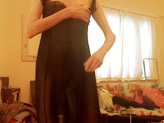 crossdressing and wanking