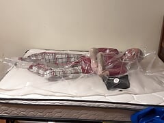 Oct 29 2023 VacPacked with all of my PVC gear, raincoats aprons sleepsacks & PVC sheeting
