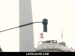 LatinLeche - Brazilian Guy Gets to Fellate Hefty Sausage