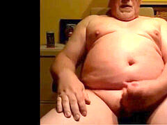 grandpa jizm on webcam