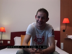 He luvs it raunchy, says gay-for-pay German hunky Jens in this Conversation