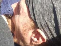 Sissy Deep Throats Trunk In a Truck