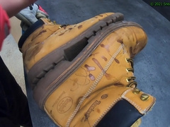 14 Cumshots On Docker Boots (slowmotion)