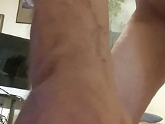 Torture self, ass and cock cane, bruises