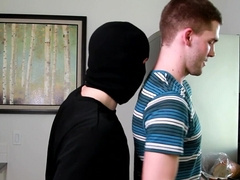 Balaklava baddie fucking that guy's round ass standing