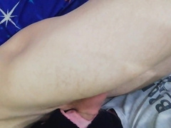 My neighbor drills firm in the facehole